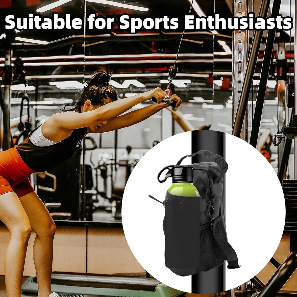 Magnetic Fitness Bottle Holder™